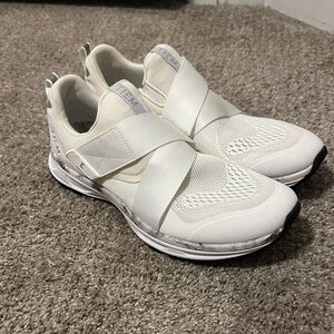 White Indoor Cycling Shoes